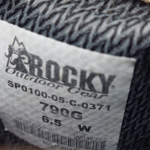 Rocky 790G Desert Tan Suede Military Combat Boots Gore Tex Tactical Size 6.5 W - Picture 9 of 10